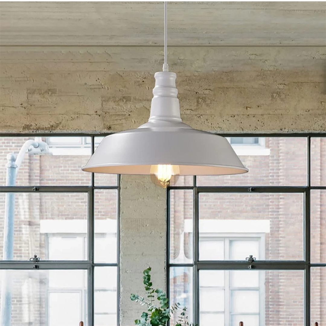 Lampara Colgante Blade White