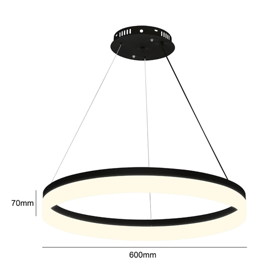 Lámpara Colgante Lucille Black LED
