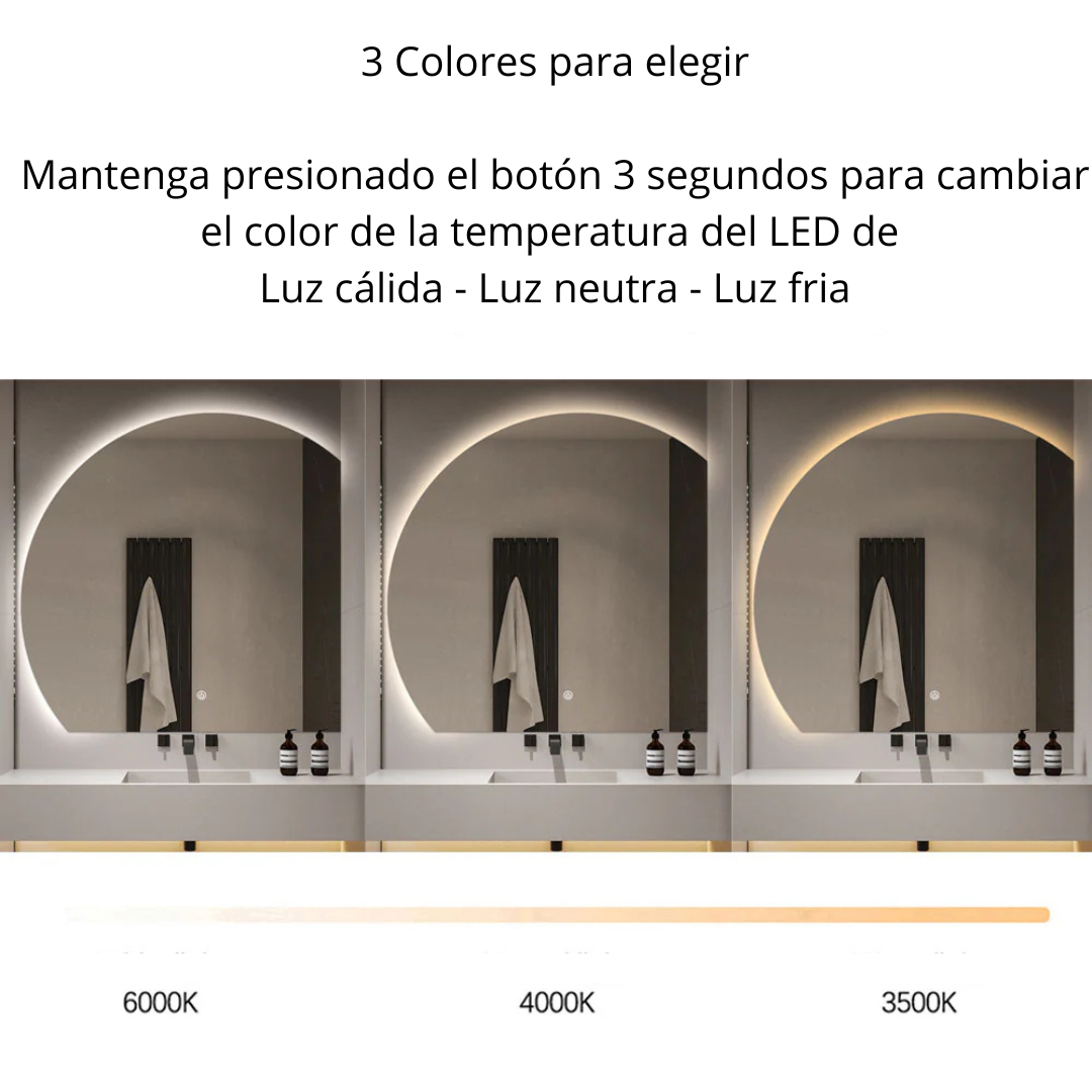 Espejo Led Dalat | 90 cm