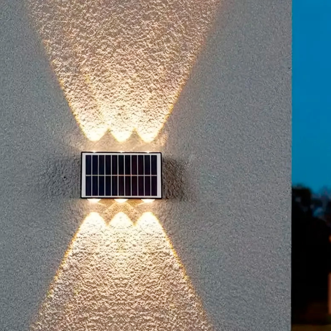 Aplique Muro Solar 6 Haz