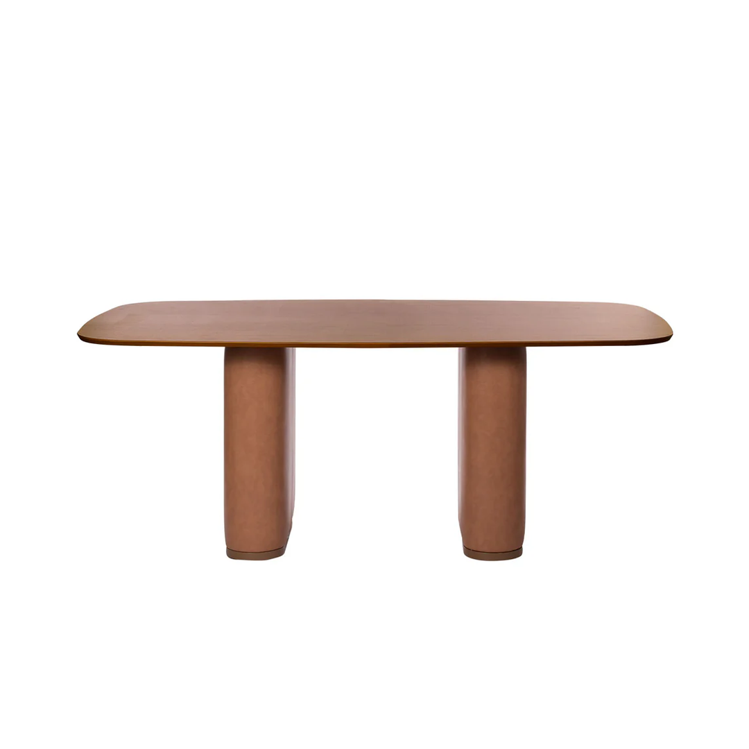 Mesa de Comedor Robledor Brown | 1.84 cm Rectangular.
