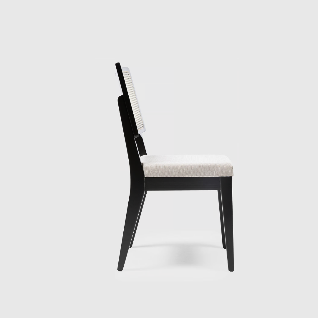 Silla Honolú Ratán Negro