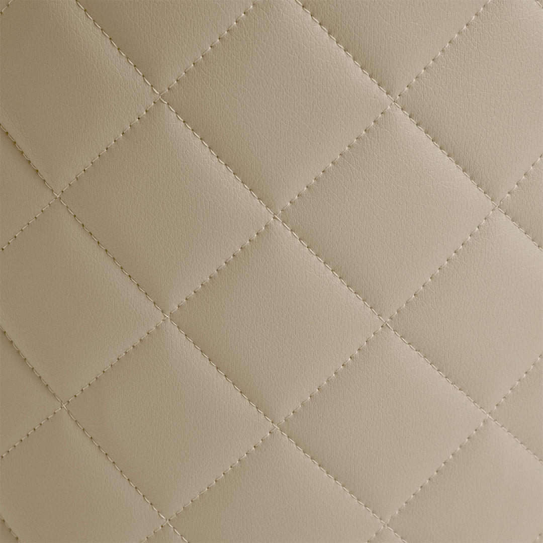 Silla Empire Giratoria Blanco Beige