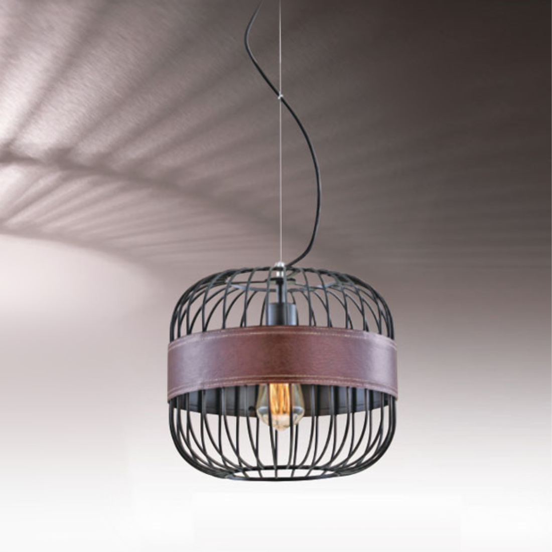 Colgante Leather Brown