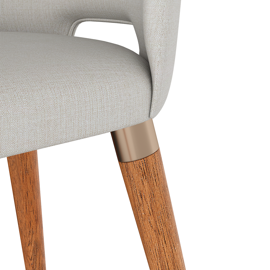Silla Clove Giratoria Blanca