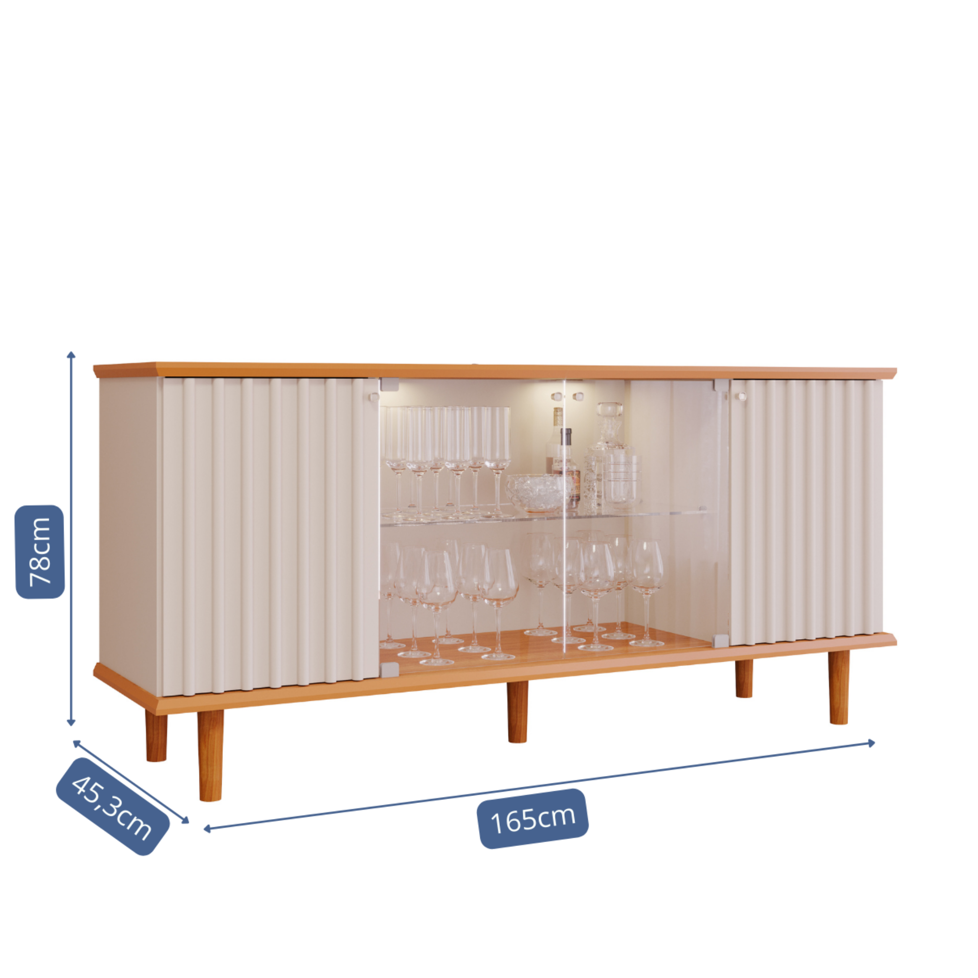 Buffet Roma | 1.65 cm