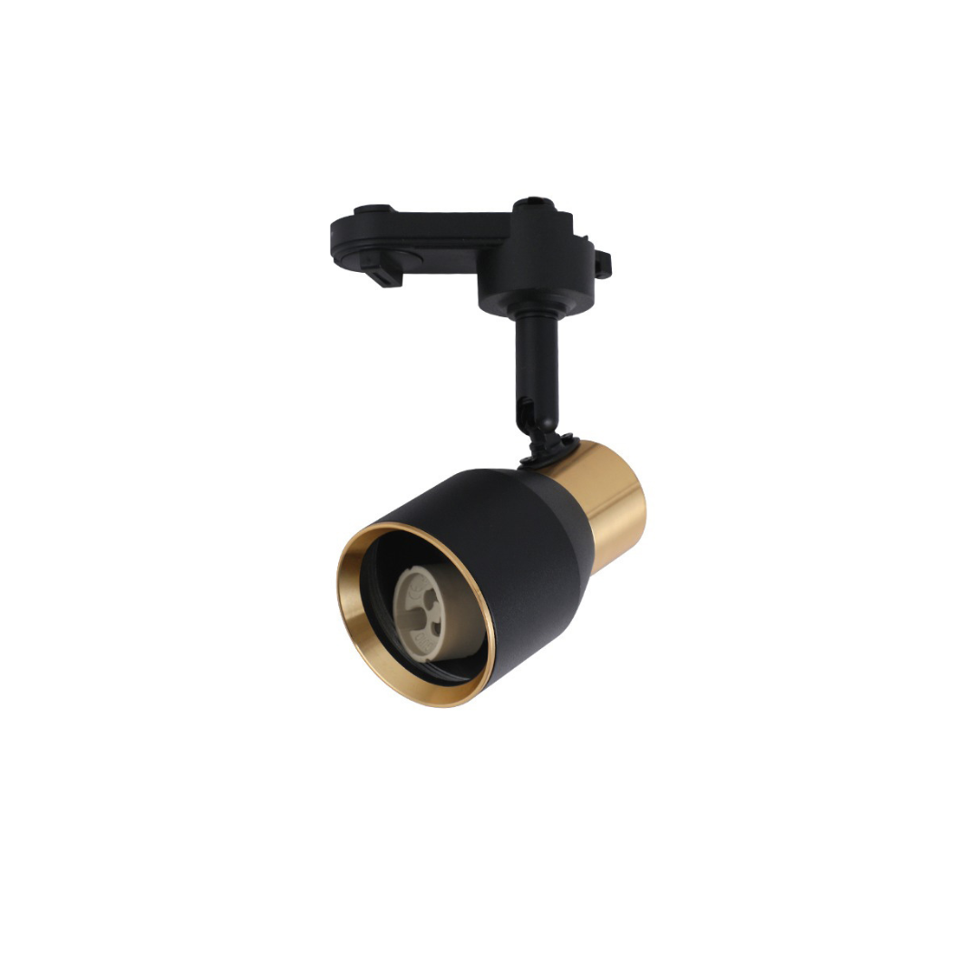 Foco Monofásico Gold Black | Porta GU10