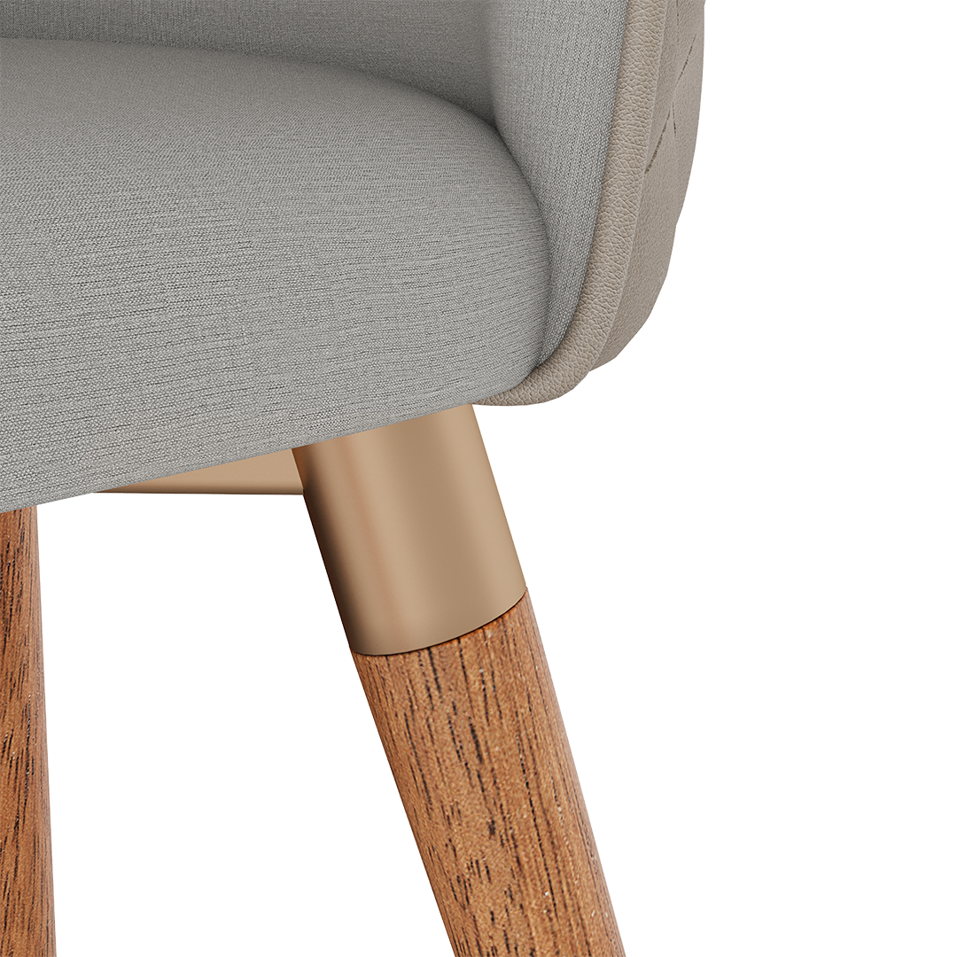 Silla Empire Giratoria Gris