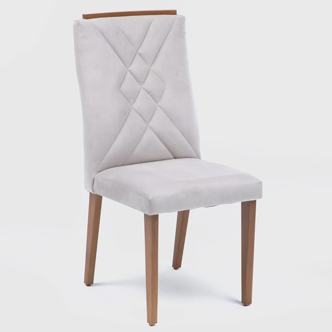 Comedor Costela Brown 1.35 cm | 4 sillas Molly