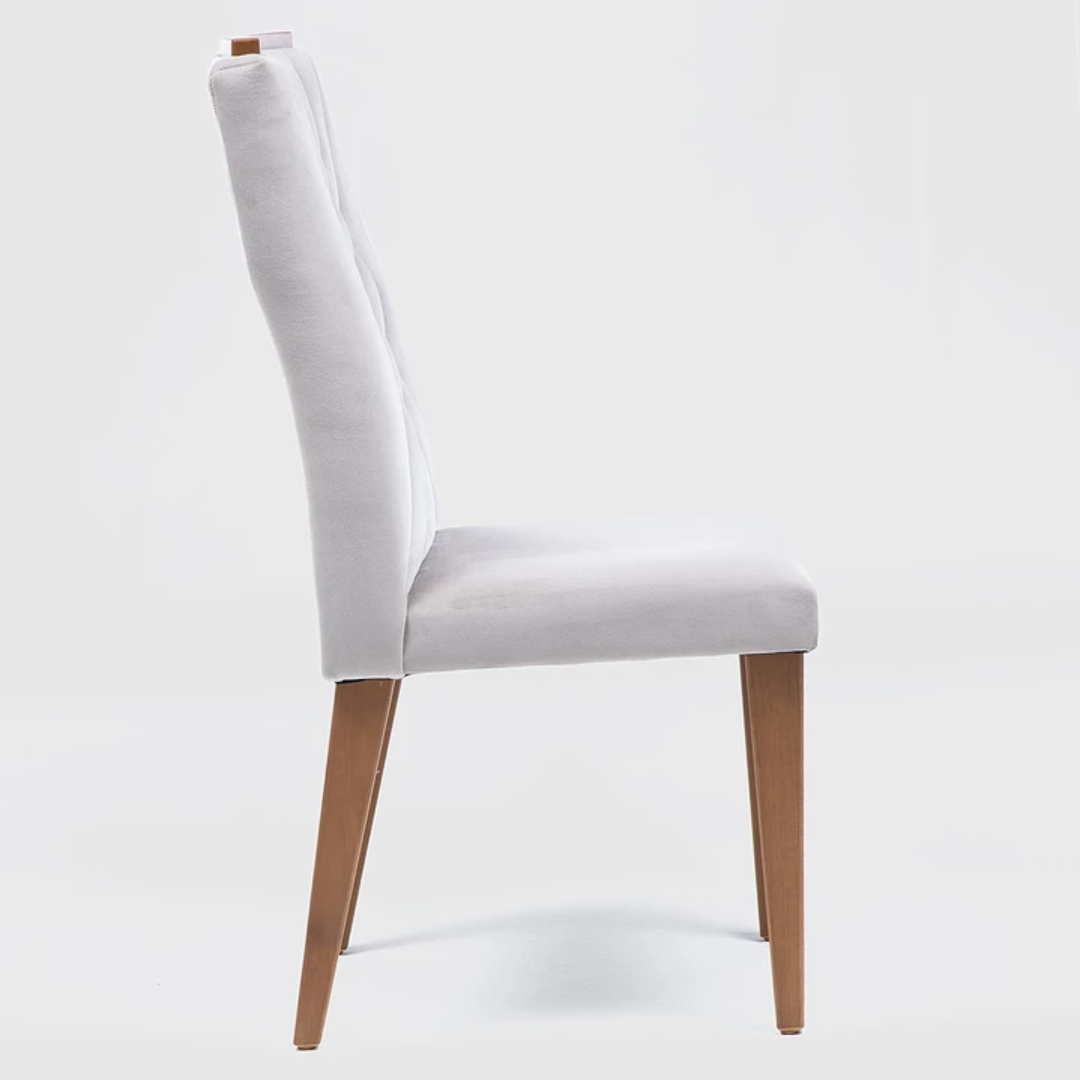 Comedor Costela Brown 1.35 cm | 4 sillas Molly
