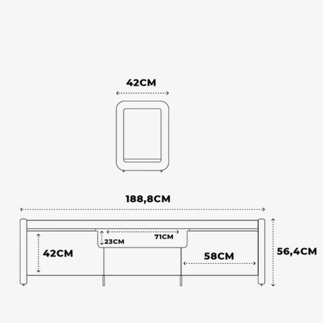 Rack Scandi | 1.88 o 2.26 cm