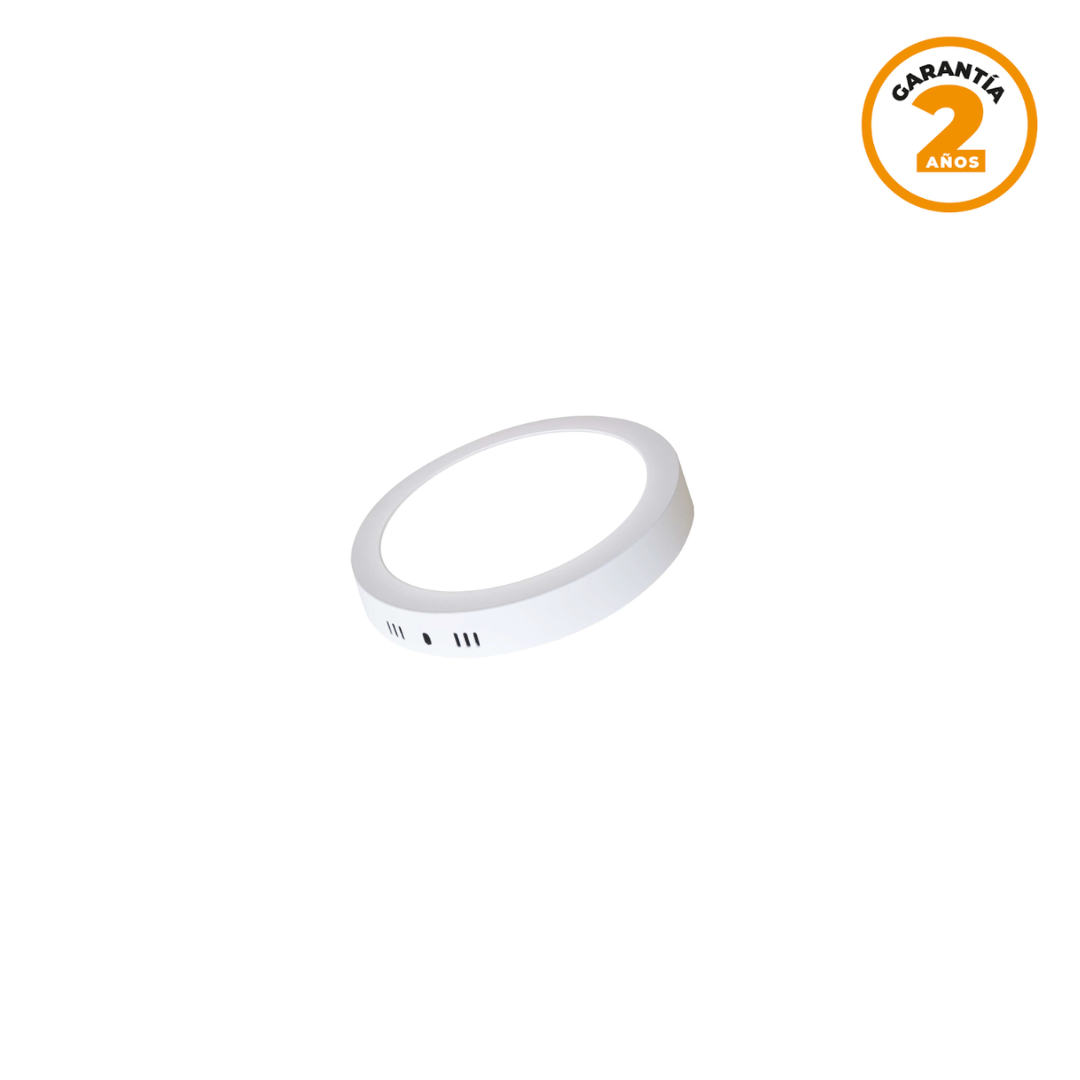 Panel LED NR sobrepuesto Redondo Blanco | 6W