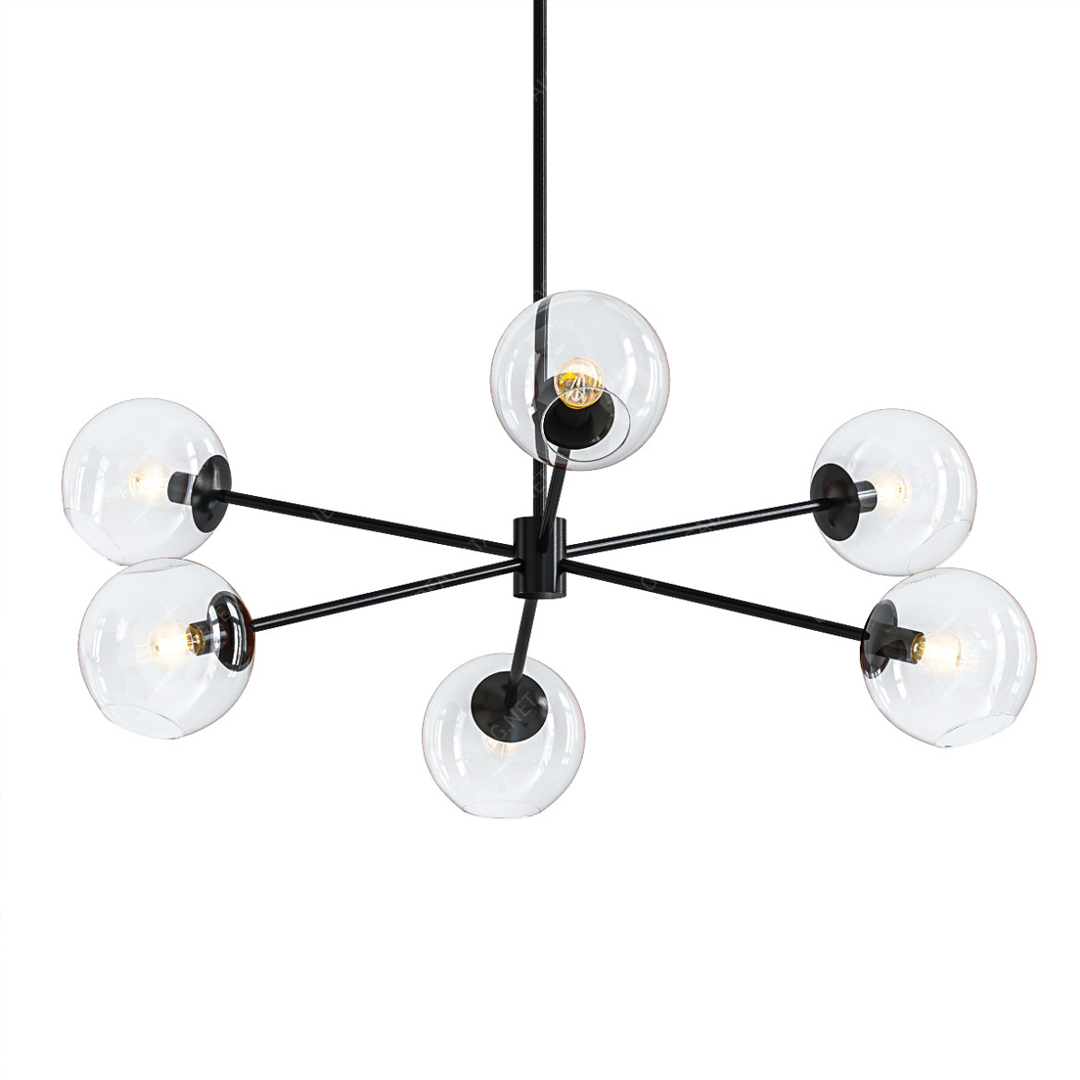 Lámpara Colgante Agatha Vidrio Transparente